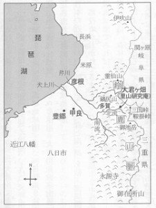 大君ヶ畑周辺地図