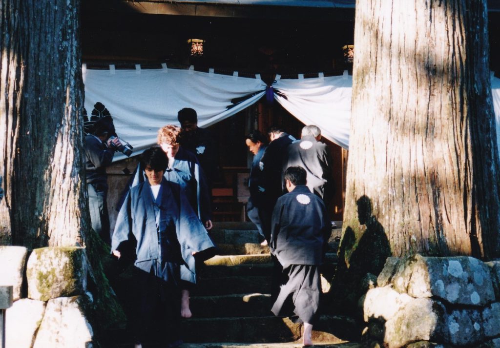 写真5-4 白山神社「三季の講」秋の例祭（2001年9月）