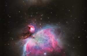 オリオン座大星雲（上下をトリミングしたもの）