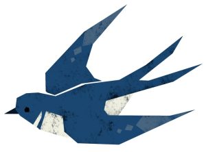 ツバメ飛ぶ